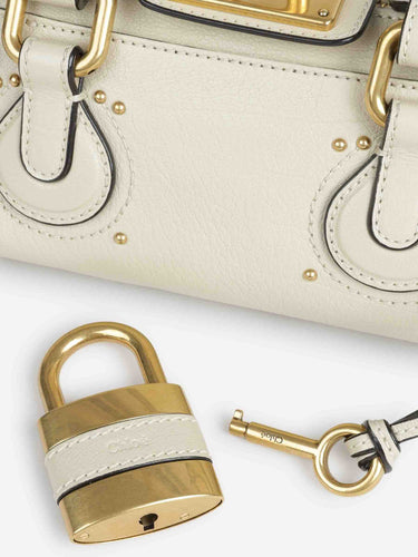 Chloé Mujer Barcelona Bolso Paddington Mini color Marfil sku 814-000129 01 - Foto 5