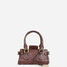 Chloé Mujer Barcelona Bolso Paddington Mini color Burdeos sku 814-000129 02 - Foto 1