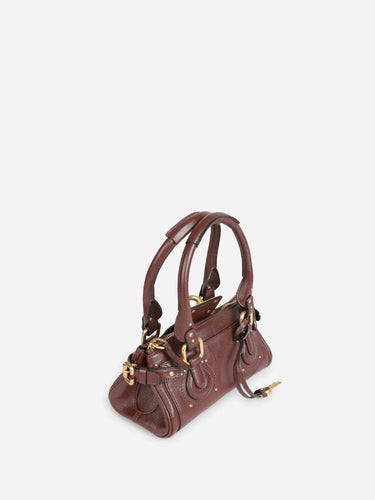 Chloé Mujer Barcelona Bolso Paddington Mini color Burdeos sku 814-000129 02 - Foto 2