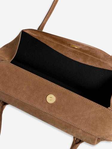 Yuzefi Mujer Barcelona Bolso de Hombro Oyster color Camel sku 814-000139 01 - Foto 4