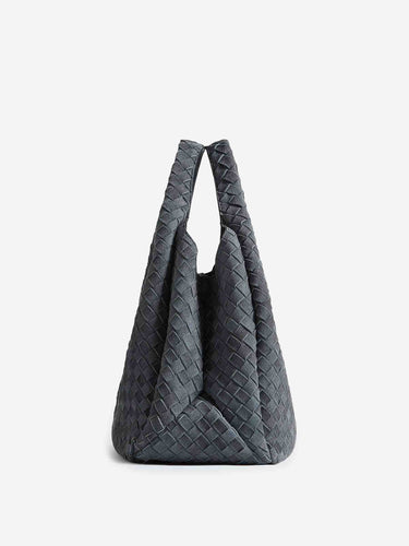 Bottega Veneta Mujer Barcelona Bolso Large Campana color Gris Oscuro sku 814-000141 01 - Foto 4