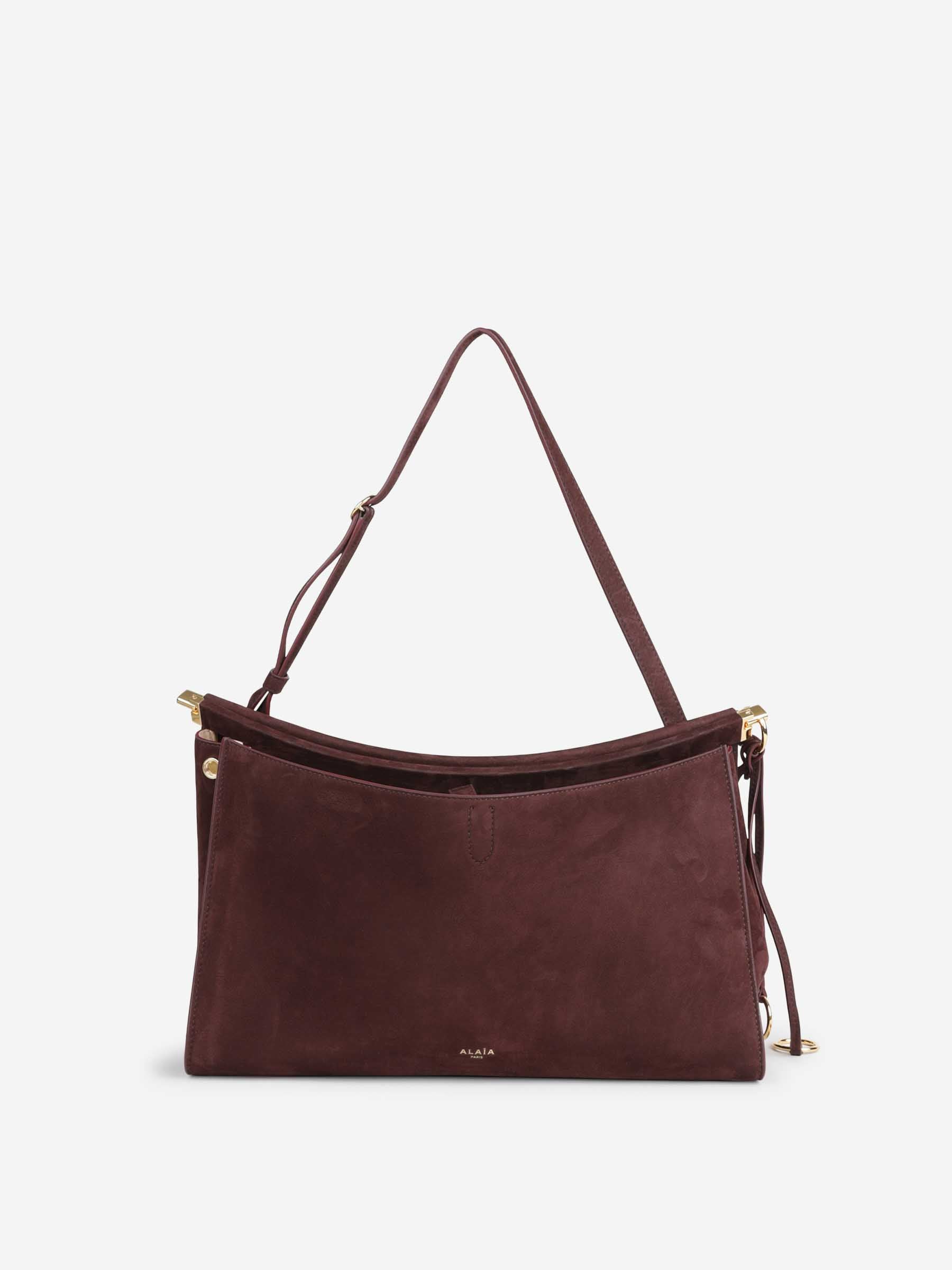 Alaïa Mujer Barcelona Bolso Le Click Pocket 35 color Burdeos sku 814-000146 01 - Foto 1