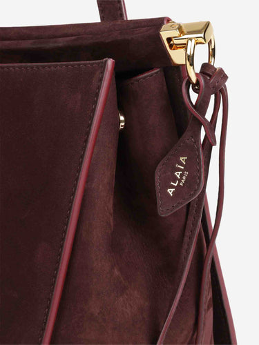 Alaïa Mujer Barcelona Bolso Le Click Pocket 35 color Burdeos sku 814-000146 01 - Foto 3