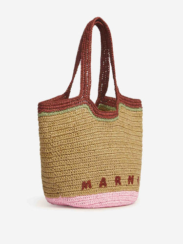 Marni Mujer Barcelona Bolso Tote Rafia color Rafia sku 814-000150 01 - Foto 2