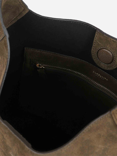 DeMellier Mujer Barcelona Bolso Siena Bucket color Marrón Oscuro sku 814-000156 04 - Foto 4