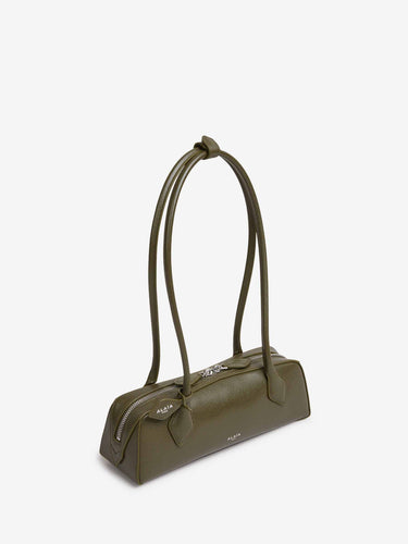 Alaïa Mujer Barcelona Bolso Mini Le Teckel color Verde Militar sku 814-000158 02 - Foto 2
