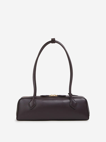 Alaïa Mujer Barcelona Bolso Medium Le Teckel color Marrón Oscuro sku 814-000162 01 - Foto 3