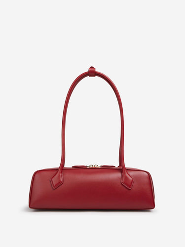 Alaïa Mujer Barcelona Bolso Medium Le Teckel color Rojo sku 814-000162 02 - Foto 3