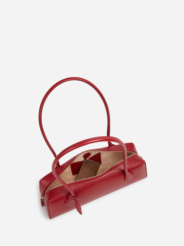 Alaïa Mujer Barcelona Bolso Medium Le Teckel color Rojo sku 814-000162 02 - Foto 4