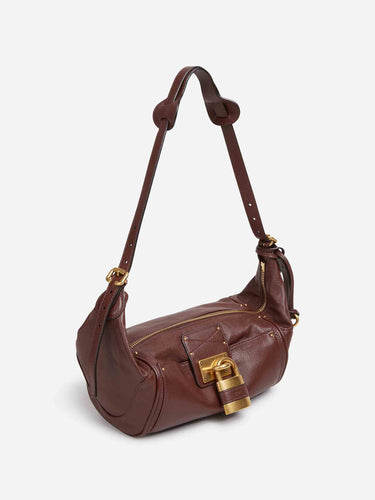 Chloé Mujer Barcelona Bolso Medium Padington color Marrón Oscuro sku 814-000163 01 - Foto 2