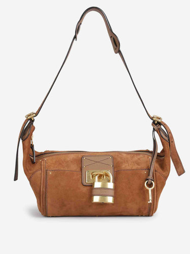 Chloé Mujer Barcelona Bolso Padington Ante color Caramelo sku 814-000164 01 - Foto 1