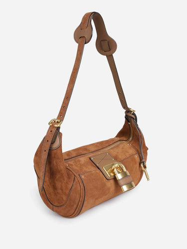 Chloé Mujer Barcelona Bolso Padington Ante color Caramelo sku 814-000164 01 - Foto 2
