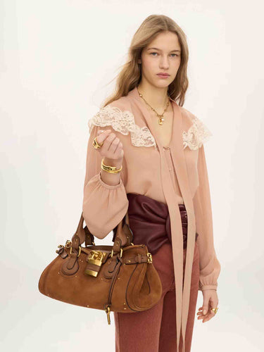 Chloé Mujer Barcelona Bolso Padington color Caramelo sku 814-000165 01 - Foto 2