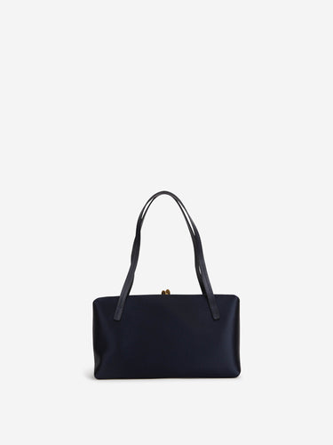 Jil Sander Mujer Barcelona Bolso Pillow Satin color Azul Marino sku 814-000167 01 - Foto 3