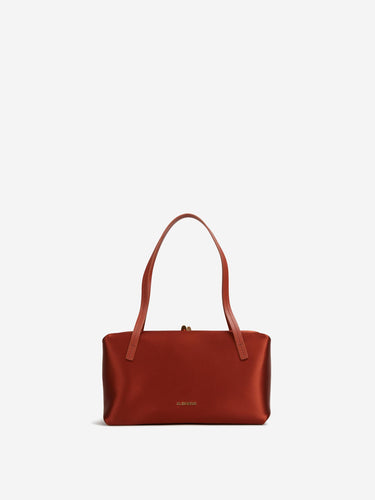 Jil Sander Mujer Barcelona Bolso Pillow Satin color Naranja Oscuro sku 814-000167 02 - Foto 1