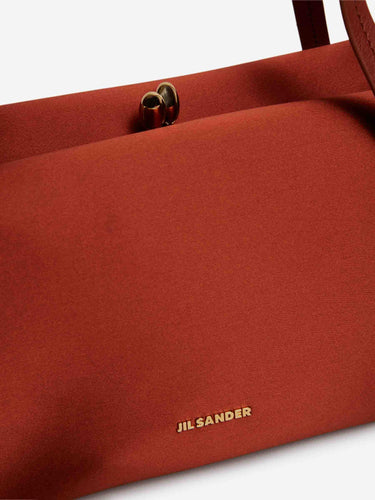 Jil Sander Mujer Barcelona Bolso Pillow Satin color Naranja Oscuro sku 814-000167 02 - Foto 5