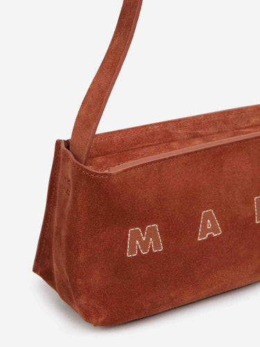 Marni Mujer Barcelona Bolso Rectangular Ante color Caramelo sku 814-000168 01 - Foto 5