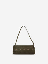 Marni Mujer Barcelona Bolso Rectangular Ante color Verde Militar sku 814-000168 02 - Foto 1