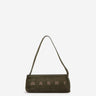 Marni Mujer Barcelona Bolso Rectangular Ante color Verde Militar sku 814-000168 02 - Foto 1