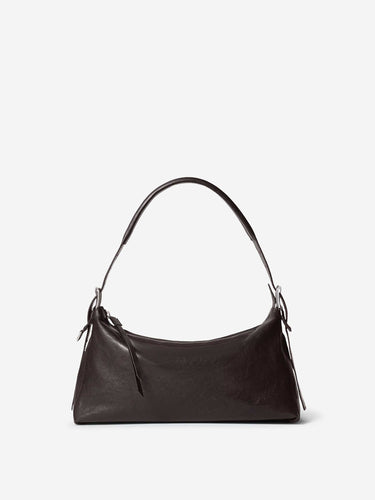 Belted Baguette Bag