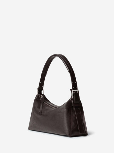 Lemaire Mujer Barcelona Bolso Belted Baguette color Marrón Oscuro sku 814-000174 01 - Foto 1