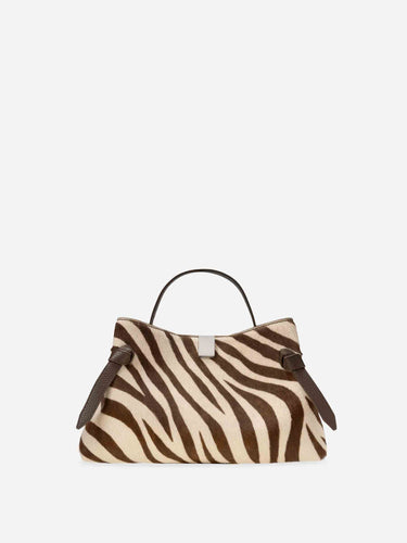 Yuzefi Mujer Barcelona Bolso Gyoza Savanna Pony color Cebra sku 814-000179 01 - Foto 1