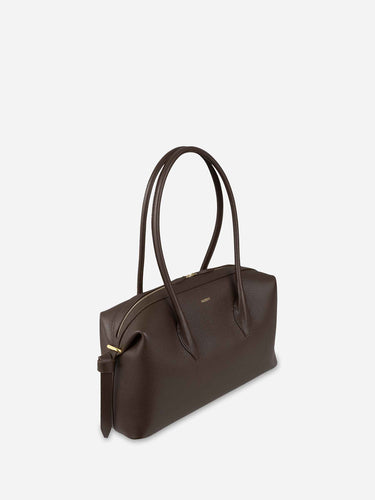 Yuzefi Mujer Barcelona Bolso Brioche Duffle color Marrón Oscuro sku 814-000180 01 - Foto 3