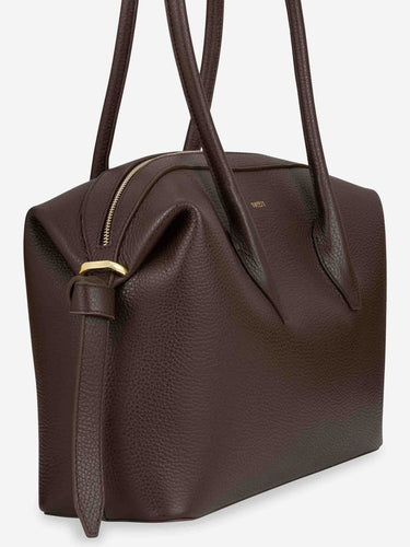 Yuzefi Mujer Barcelona Bolso Brioche Duffle color Marrón Oscuro sku 814-000180 01 - Foto 4