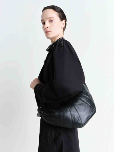 Lemaire Mujer Barcelona Bolso Croissant Medium color Negro sku 814-000191 01 - Foto 2