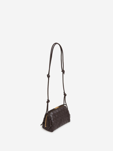 Bottega Veneta Mujer Barcelona Bolso Concert Pouch color Marrón Oscuro sku 814-000193 03 - Foto 2