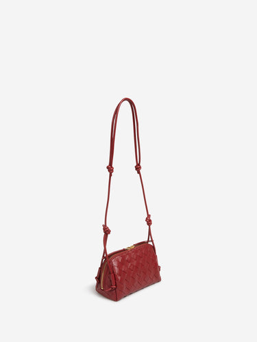 Bottega Veneta Mujer Barcelona Bolso Concert Pouch color Rojo sku 814-000193 04 - Foto 2