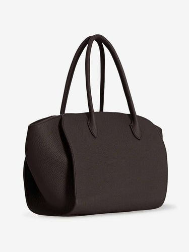 The Row Mujer Barcelona Bolso Piel Marlo 14 color Marrón Oscuro sku 814-000200 01 - Foto 2