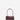 Alaïa Mujer Barcelona Le Teckel Flap Small color Burdeos sku 814-000208 02 - Foto 1