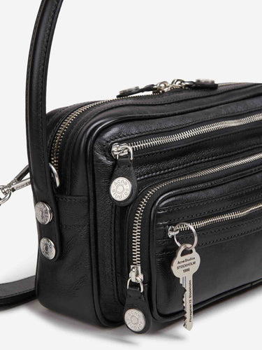 Acne Studios Mujer Barcelona Bolso Rectangular Camero Party color Negro sku 814-000212 01 - Foto 5