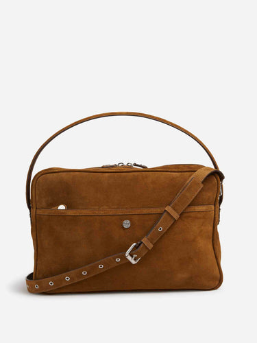 Acne Studios Mujer Barcelona Bolso Cámara Camero color Caramelo sku 814-000213 01 - Foto 3