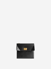 Balenciaga Mujer Barcelona Monedero Tarjetero Rodeo color Negro sku 820-000724 01 - Foto 1