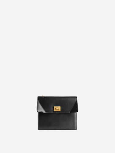 Balenciaga Mujer Barcelona Monedero Tarjetero Rodeo color Negro sku 820-000724 01 - Foto 1