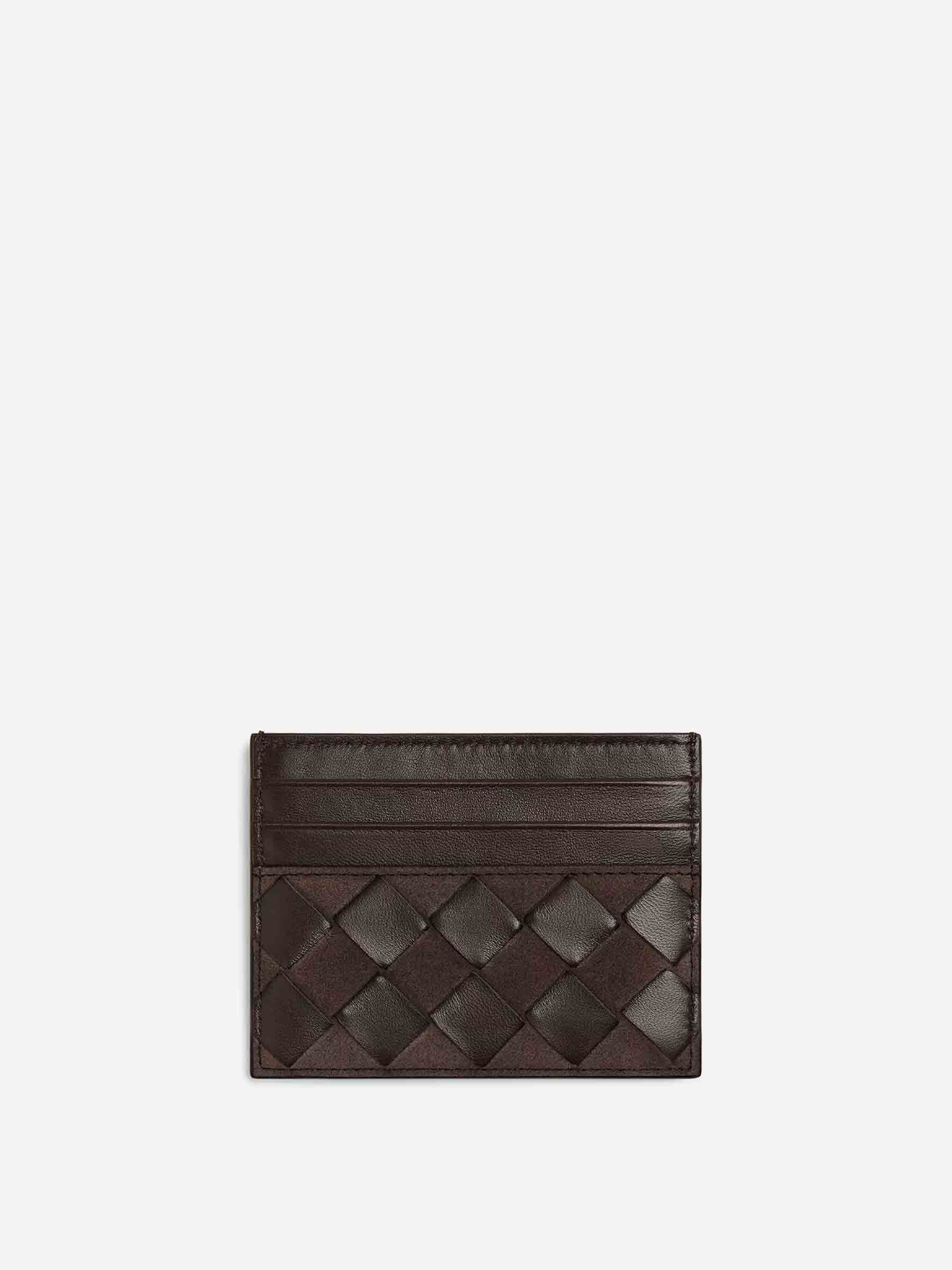 Bottega Veneta Mujer Barcelona Tarjetero Intrecciato color Marrón Oscuro sku 820-000725 01 - Foto 2