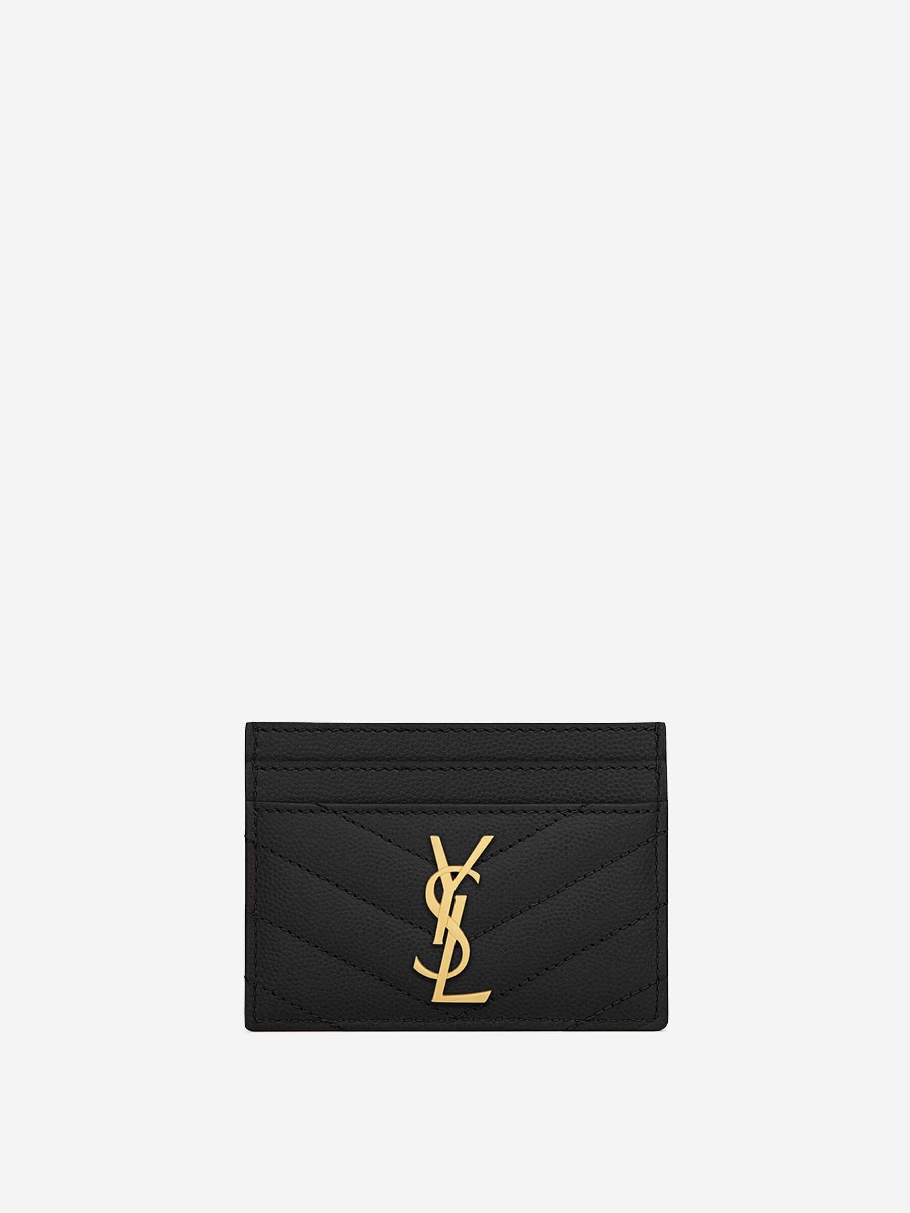 Saint Laurent Mujer Barcelona Tarjetero Cassandre color Negro sku 820-000731 01 - Foto 1
