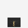 Saint Laurent Mujer Barcelona Tarjetero Cassandre color Negro sku 820-000731 01 - Foto 1