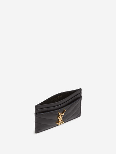 Saint Laurent Mujer Barcelona Tarjetero Cassandre color Negro sku 820-000731 01 - Foto 3