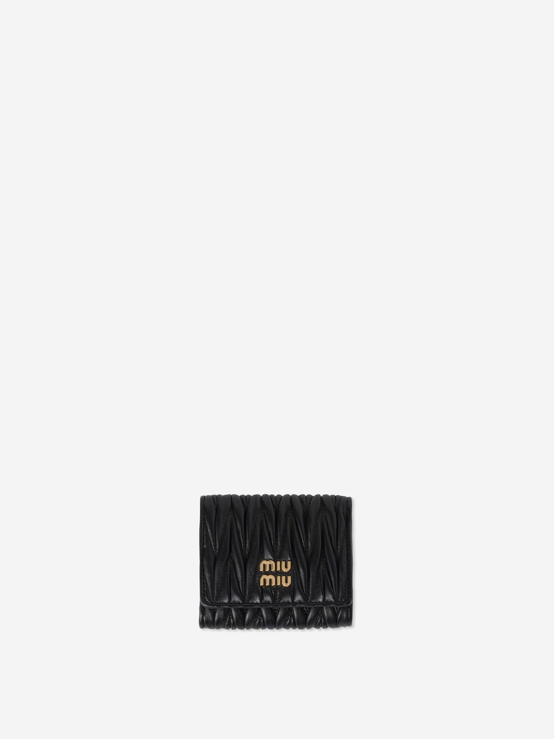 Miu Miu Mujer Barcelona Cartera Matelassé Pequeña color Negro sku 820-000737 01 - Foto 1