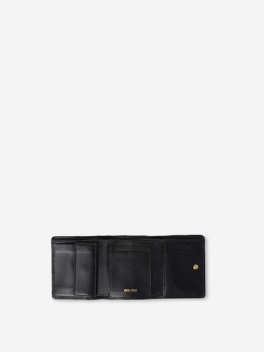 Miu Miu Mujer Barcelona Cartera Matelassé Pequeña color Negro sku 820-000737 01 - Foto 3