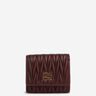 Miu Miu Mujer Barcelona Cartera Matelassé Pequeña color Marrón Oscuro sku 820-000737 02 - Foto 1
