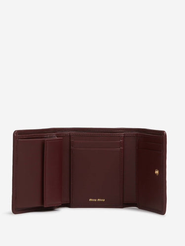 Miu Miu Mujer Barcelona Cartera Matelassé Pequeña color Marrón Oscuro sku 820-000737 02 - Foto 4