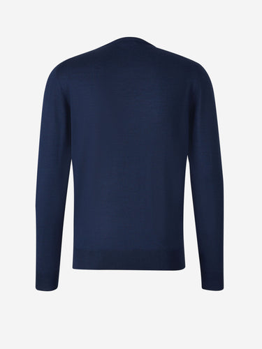 Santa Eulalia Hombre Barcelona Jersey Cashmere Y Seda color Azul Marino sku 542-002426 02 - Foto 2