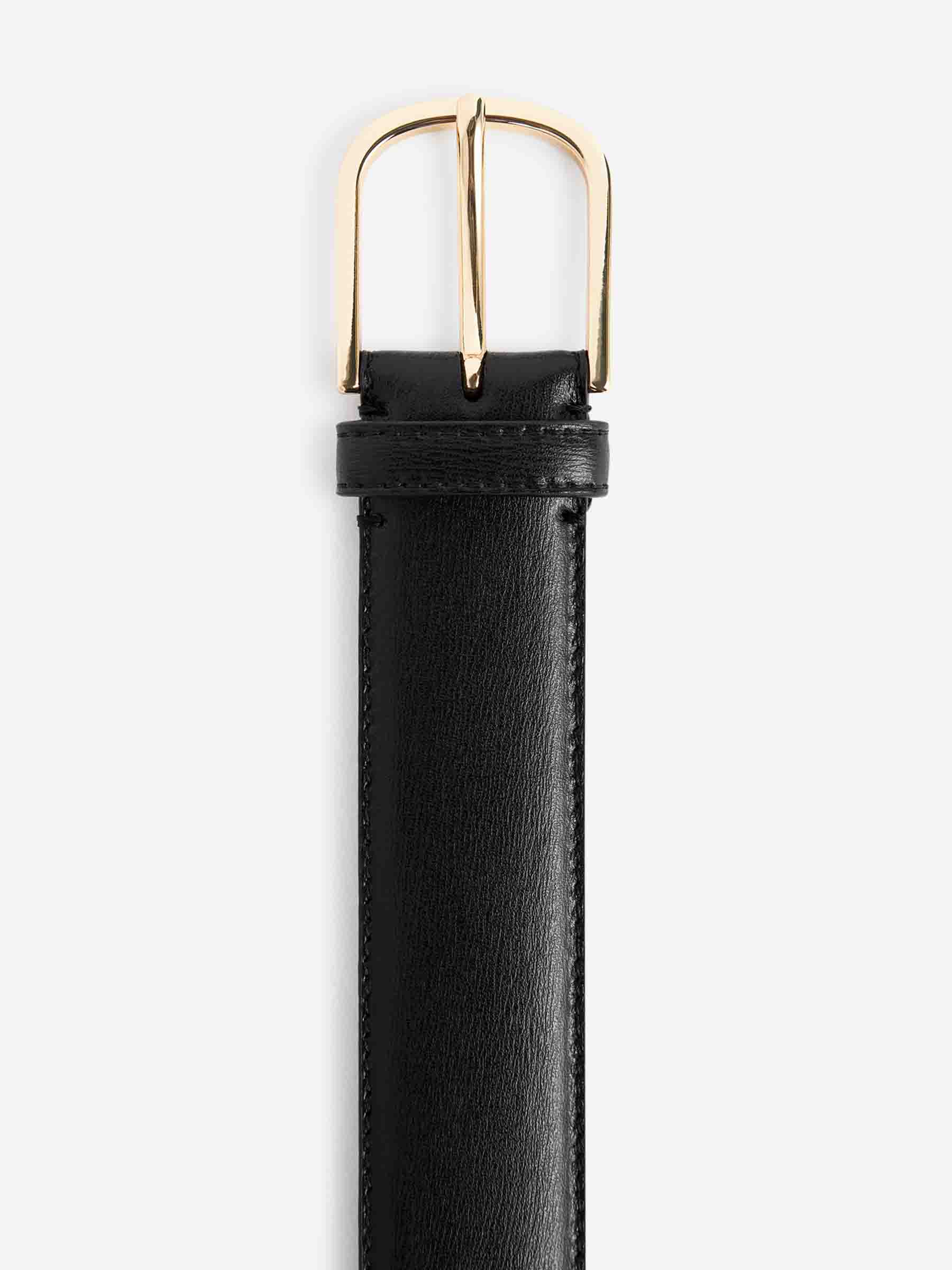 TOTEME Mujer Barcelona Cinturón Piel Lisa color Negro sku 830-000394 01 - Foto 2