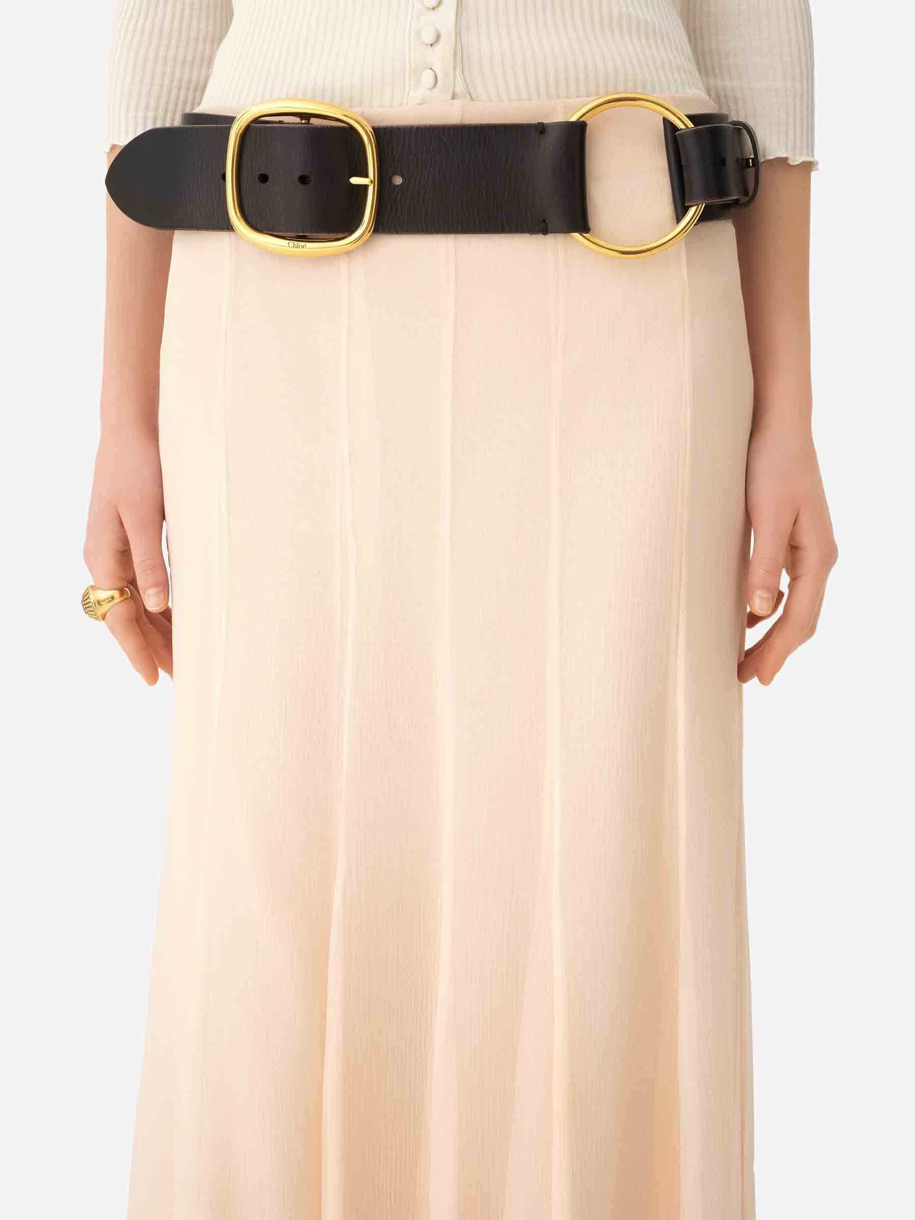 Chloé Mujer Barcelona Cinturón Anita color Negro sku 830-000396 01 - Foto 2