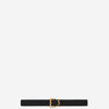 Saint Laurent Hombre Barcelona Cinturón Piel Cassandre color Negro sku 830-000400 01 - Foto 1