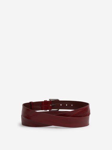 Max Mara Mujer Barcelona Cinturón Piel Lisa color Rosa Envejecido sku 830-000404 01 - Foto 2